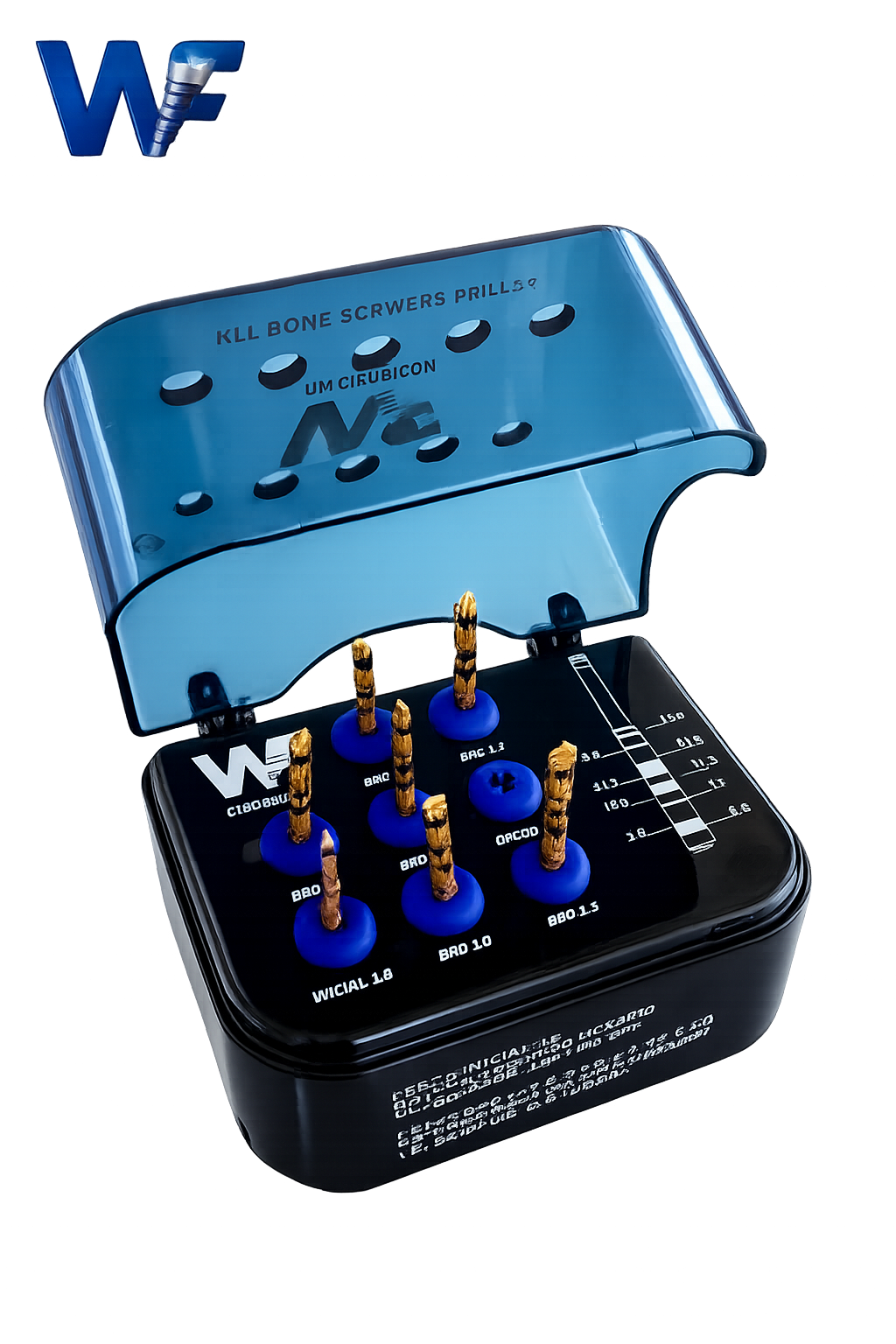Kit Bone Reamer Drills WF Cirúrgicos