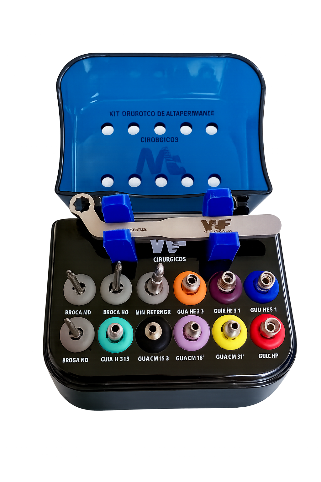 Kit Extrator de Parafuso Fraturado WF Cirúrgicos