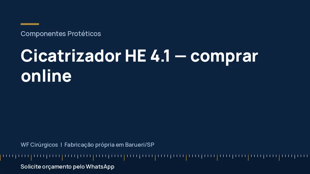 Cicatrizador HE 4.1 — comprar online — WF Cirúrgicos