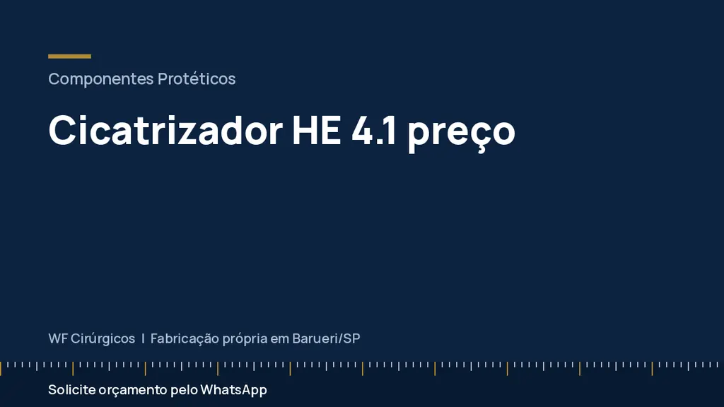 Cicatrizador HE 4.1 preço — WF Cirúrgicos
